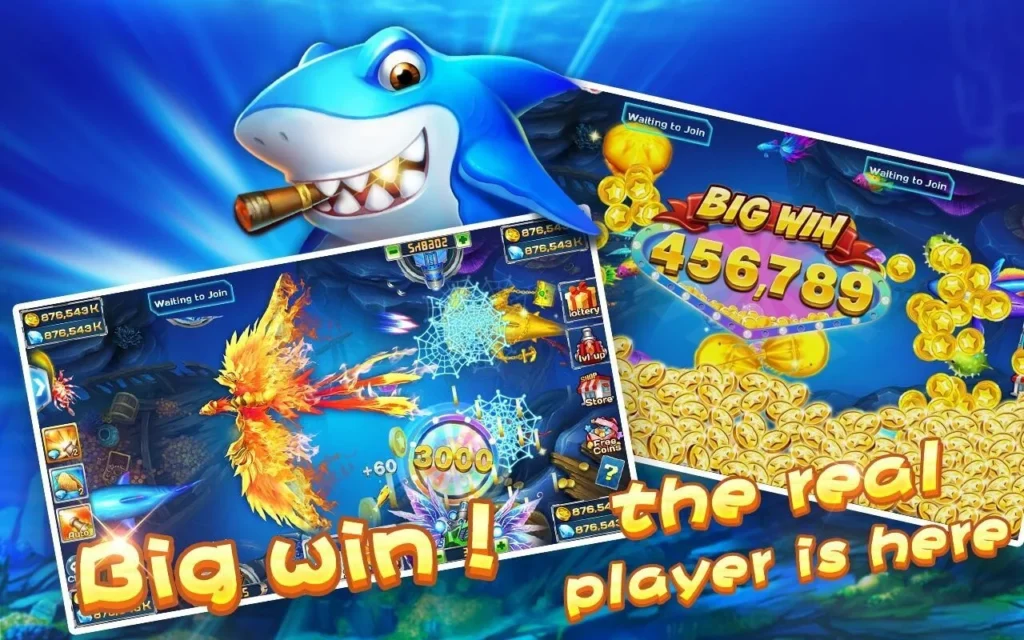 fishing game with free credit slot